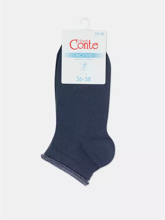 Спортивные женские носки conte active 035 темный джинс, 12С-32СП, 36-38 (23-25), CONTE ELEGANT,  - 5