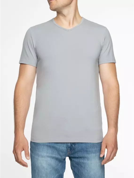 Мужская футболка diwari basic men mf 2025 light grey, 20С-1096ТСП, 170,176-108/XXL, DIWARI,  - 1