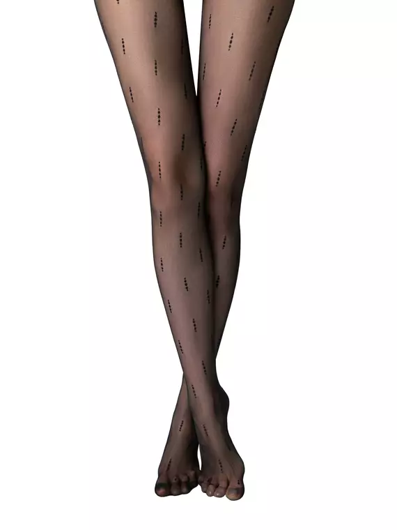 Колготки с вертикальными линиями element nero, 24С-84СП, 2, CONTE ELEGANT,  - 2