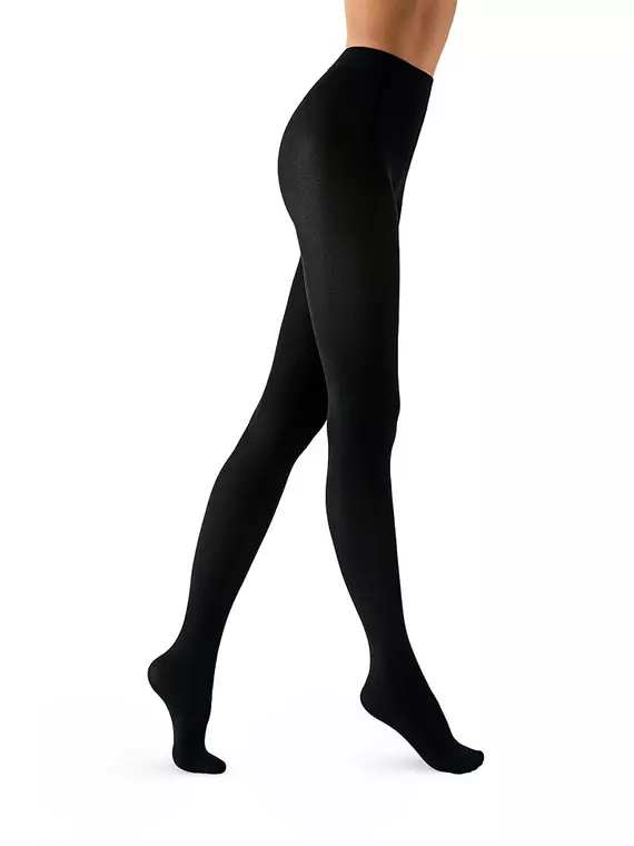 Теплые колготки (микрофибра с флисом) minimi fleece micro 200 nero, FLEECE MICRO 200 (микрофибра с флисом), 4, MINIMI,  - 5