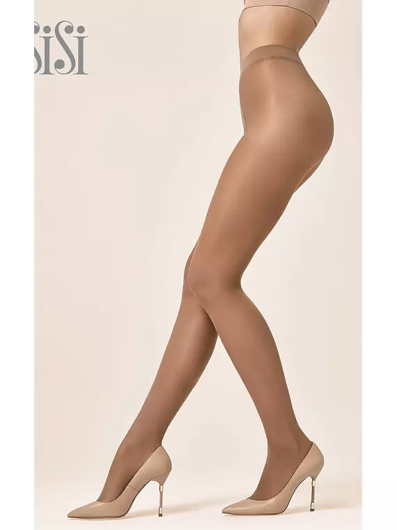 Колготки с утягивающими шортиками sisi invisible control top 30 daino, INVISIBLE CONTROL TOP 30, 3, SISI,  - 1
