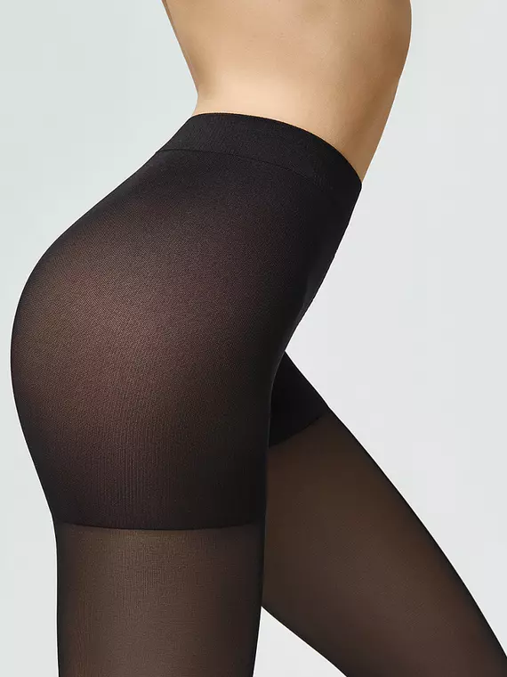 Колготки minimi ideale 70 den nero, IDEALE 70 (утяжка по ноге), 2, MINIMI,  - 4