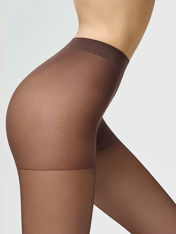 Колготки полуматовые minimi ideale 40 fumo, IDEALE 40 (утяжка по ноге), 3, MINIMI,  - 4