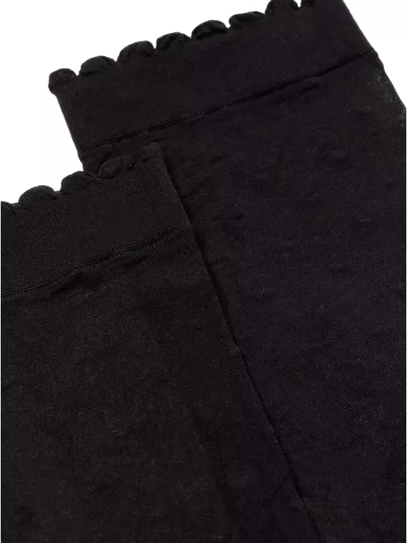 Носки для девочек с рисунком «сердечки» lola nero, 20С-119СП, 20-22, CONTE ELEGANT,  - 3