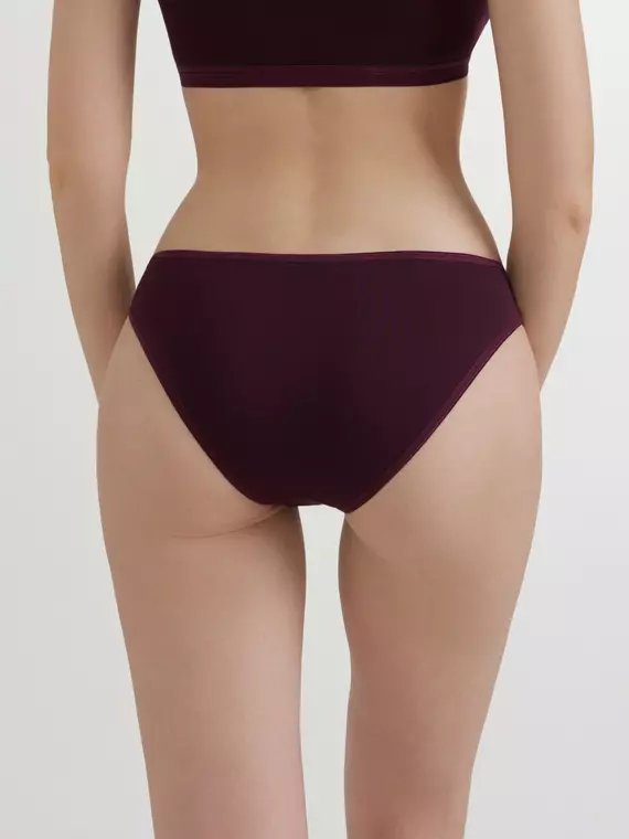 Трусы женские "бикини" конте lb 2001 bordo, 19С-989ТСП, 98/M, CONTE ELEGANT,  - 2