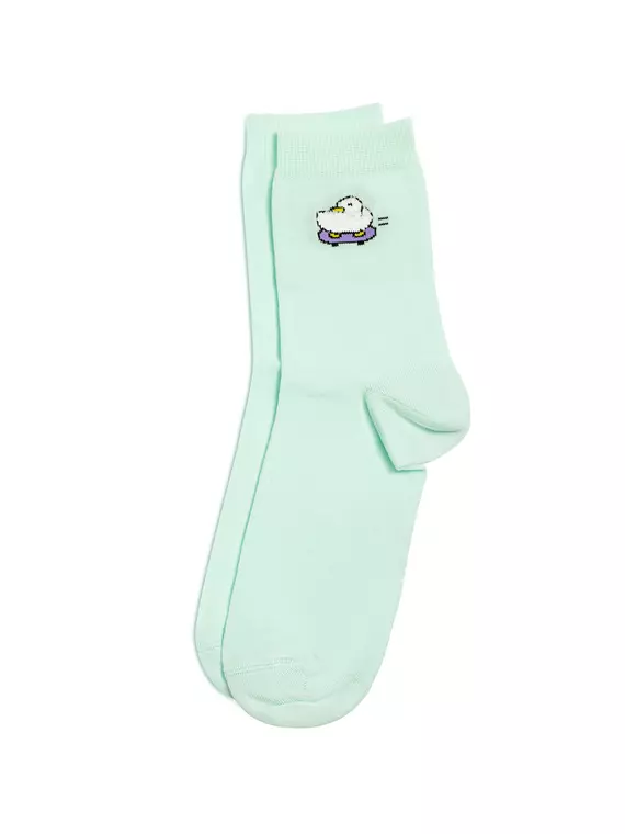 Носки женские conte classic 678 бледно-бирюзовый, 24С-151СП, 36-38 (23-25), CONTE ELEGANT,  - 3