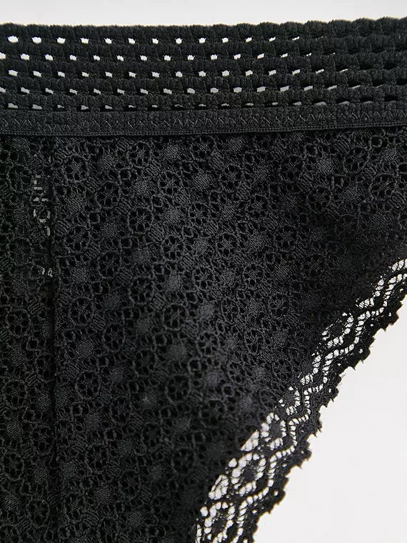 Трусы женские «танга» gotic lta 2982 black, 23С-3028ТСП, 102/L, CONTE ELEGANT,  - 5