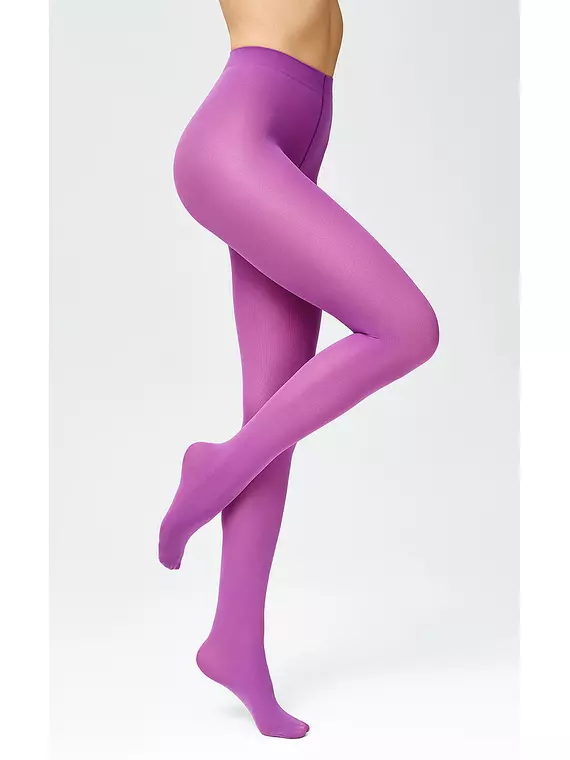 Цветные колготки minimi multifibra colors 70 3d viola, MULTIFIBRA COLORS 70 3D, 4, MINIMI,  - 1