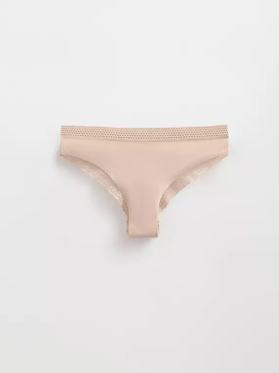 Трусы женские «бикини» gotic lb 3005 almond, 24С-3045ТСП, 90/XS, CONTE ELEGANT,  - 4