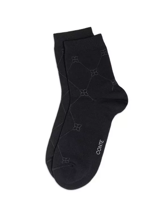 Носки женские хлопковые classic 686 черный, 7С-22СП, 36-38 (23-25), CONTE ELEGANT,  - 2