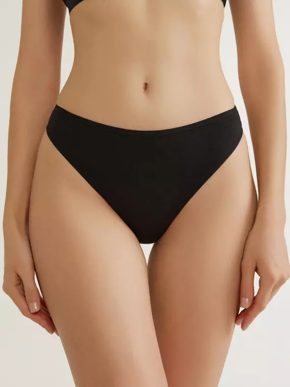 Трусы «бразилиана» criss cross lbr 2997 black, 24С-3042ТСП, 90/XS, CONTE ELEGANT,  - 1