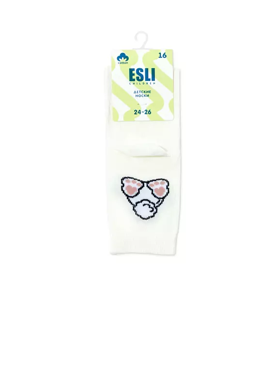 Носки детские esli 719 молочный, 24С-74СПЕ, 16, ESLI,  - 4