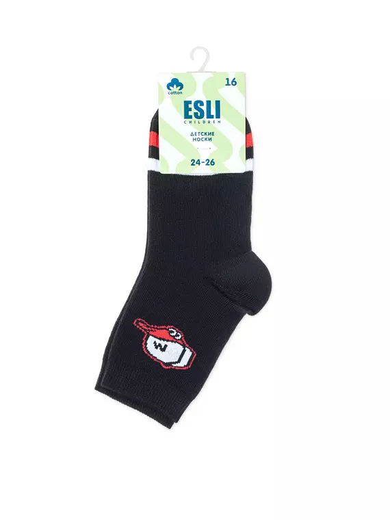 Носки детские esli 494 черный, 24С-74СПЕ, 16, ESLI,  - 7