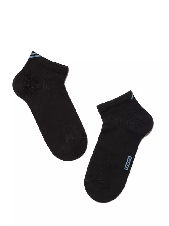 Короткие мужские носки diwari active 018 черный, 7С-37СП, 40-41 (25), DIWARI,  - 1