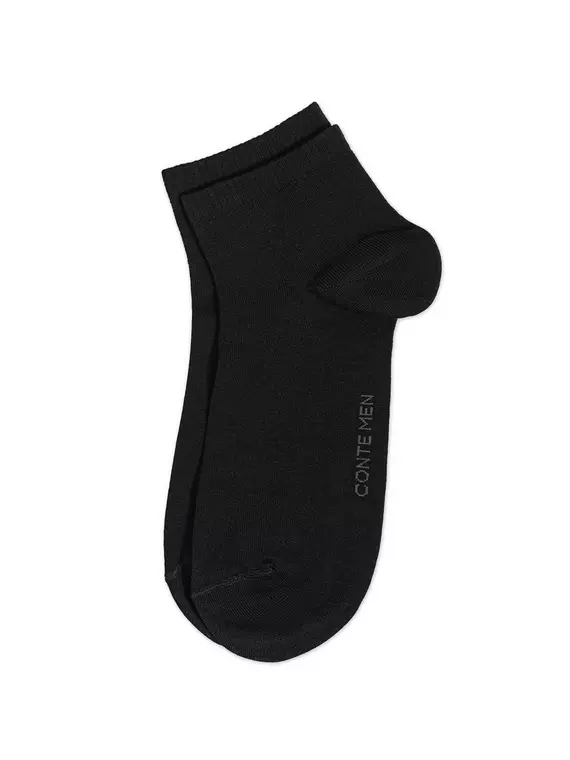 Носки мужские (короткие) conte bamboo 000 черный, 24С-163СП, 44-45 (29), CONTE ELEGANT,  - 3