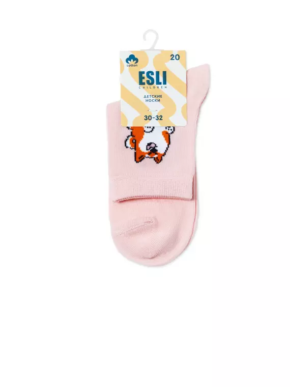 Носки детские с рисунком esli 725 светло-розовый, 24С-74СПЕ, 20, ESLI,  - 4