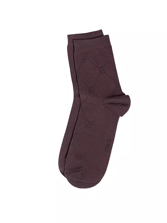 Женские носки конте classic 686 шоколадный, 7С-22СП, 36-38 (23-25), CONTE ELEGANT,  - 2