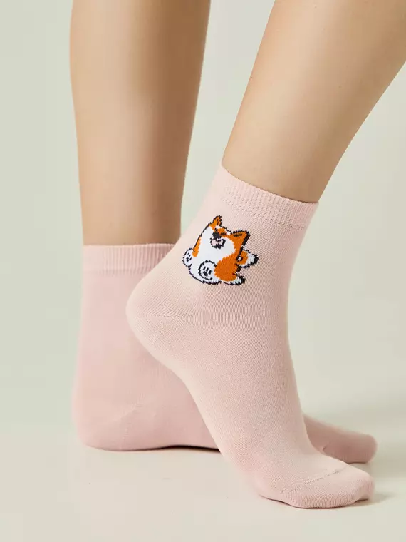 Носки детские с рисунком esli 725 светло-розовый, 24С-74СПЕ, 20, ESLI,  - 1