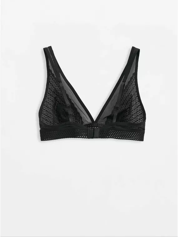 Бюстье женское из кружева и сетки gotic lbe 2981 black, 23С-3027ТСП, 170-88/S, CONTE ELEGANT,  - 4