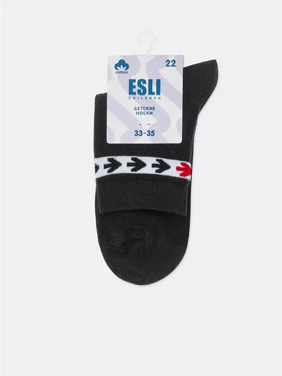 Носки детские esli 561 черный, 24С-74СПЕ, 22, ESLI,  - 4