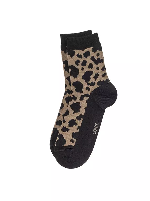 Носки женские conte classic 682 кофейный, 7С-22СП, 36-38 (23-25), CONTE ELEGANT,  - 3