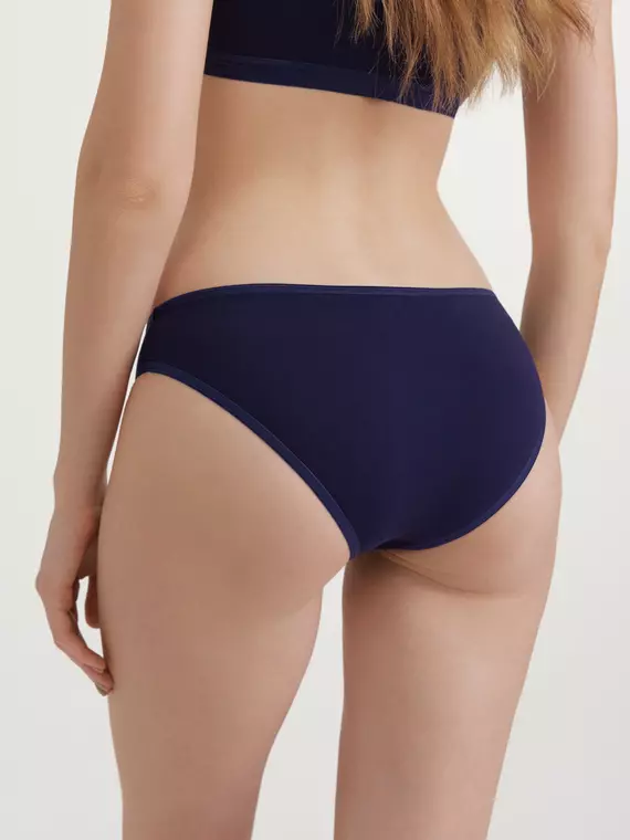 Трусы женские "бикини" lb 2001 conte basic collection dark blue, 19С-989ТСП, 102/L, CONTE ELEGANT,  - 3