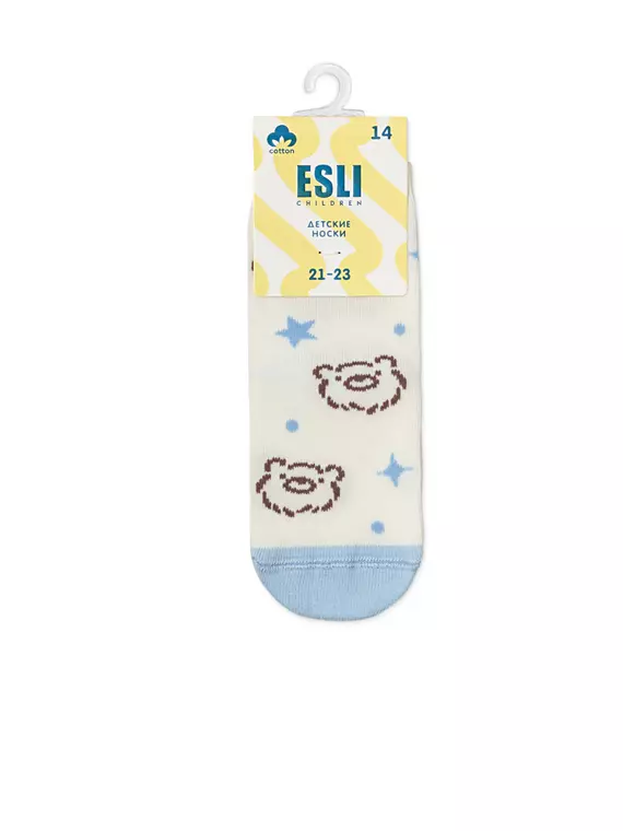 Носки детские esli 753 молочный, 24С-74СПЕ, 14, ESLI,  - 3