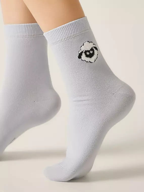 Носки женские conte classic 681 бледно-фиолетовый, 24С-151СП, 39-41, CONTE ELEGANT,  - 1