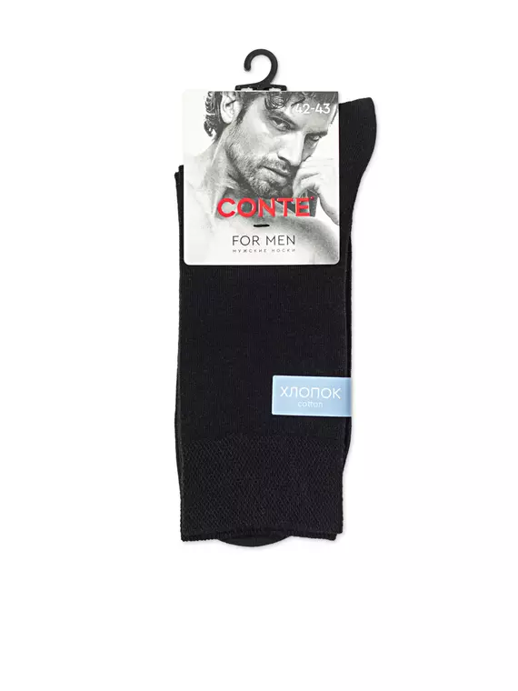 Носки мужские conte for men 000 черный, 24С-148СП, 40-41 (25), CONTE ELEGANT,  - 4
