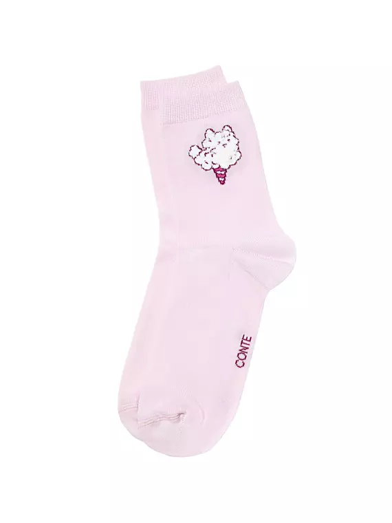 Носки женские conte classic 680 светло-розовый, 24С-151СП, 36-38 (23-25), CONTE ELEGANT,  - 3