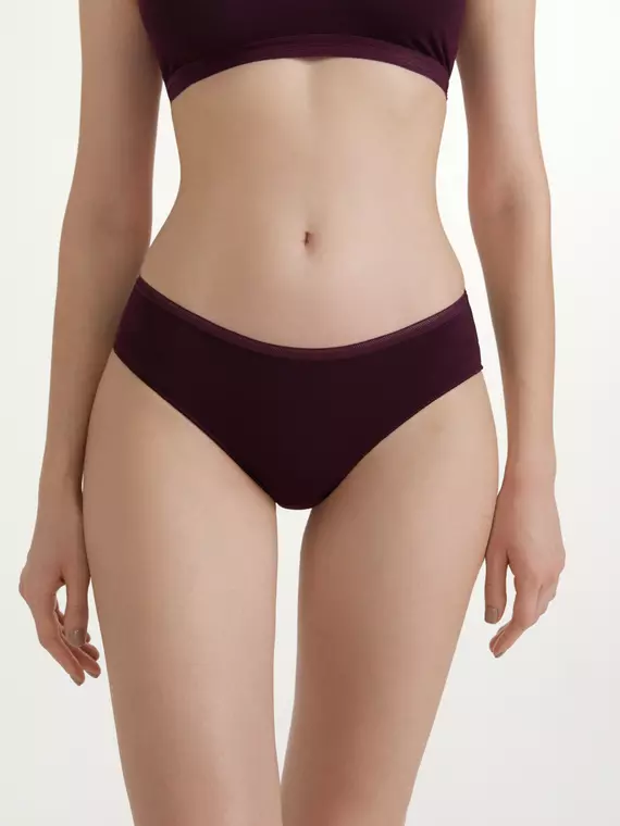 Трусы женские "слип" conte basic collection lb 2002 bordo, 19С-990ТСП, 94/S, CONTE ELEGANT,  - 1