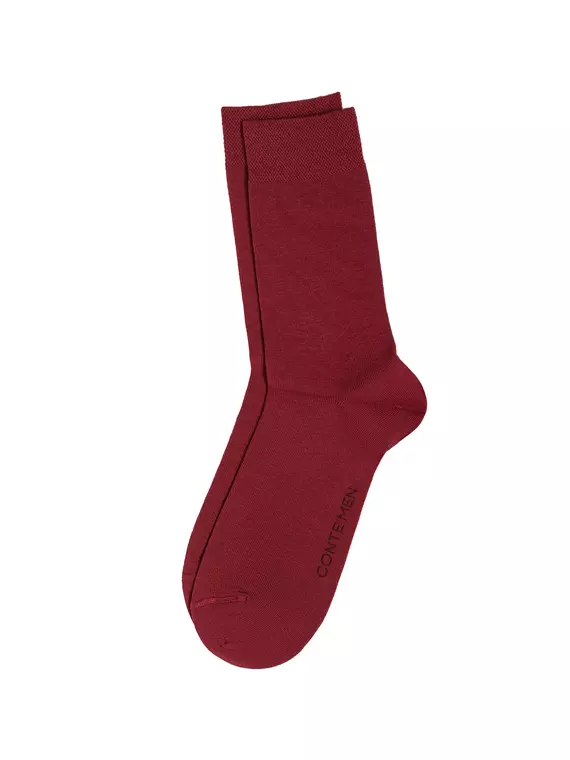 Классические мужские носки conte for men 000 бордо, 24С-148СП, 40-41 (25), CONTE ELEGANT,  - 2