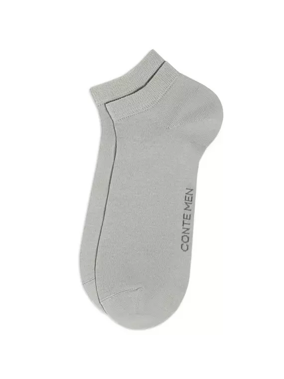 Тонкие короткие мужские носки cool 24/7 000 серый, 24С-158СП, 40-41 (25), CONTE ELEGANT,  - 2