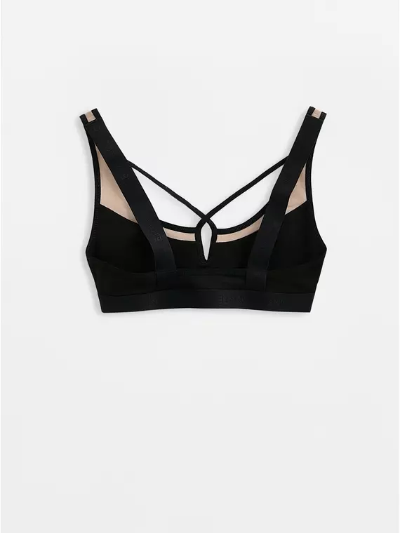 Бюстье из бамбука criss cross lbe 3014 black-natural, 24С-3056ТСП, 170-84/XS, CONTE ELEGANT,  - 6