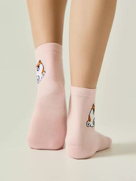 Носки детские с рисунком esli 725 светло-розовый, 24С-74СПЕ, 20, ESLI,  - 2