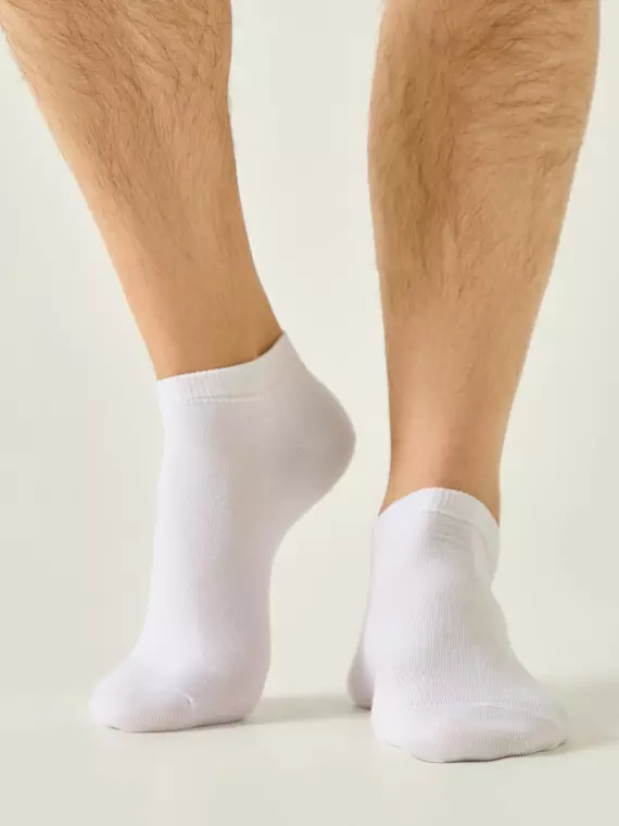 Короткие мужские носки conte for men 000 белый, 24С-149СП, 44-45 (29), CONTE ELEGANT,  - 1