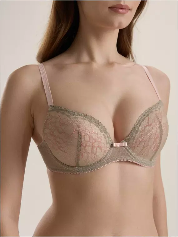Бюстгальтер push-up conte romance tb1209 олива, 24С-0006КСП, 85C, CONTE ELEGANT,  - 1