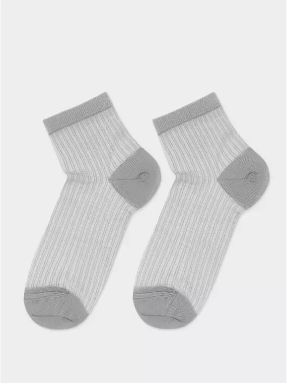 Носки короткие вискозные conte active 704 серый, 24С-75СП, 36-38 (23-25), CONTE ELEGANT,  - 5