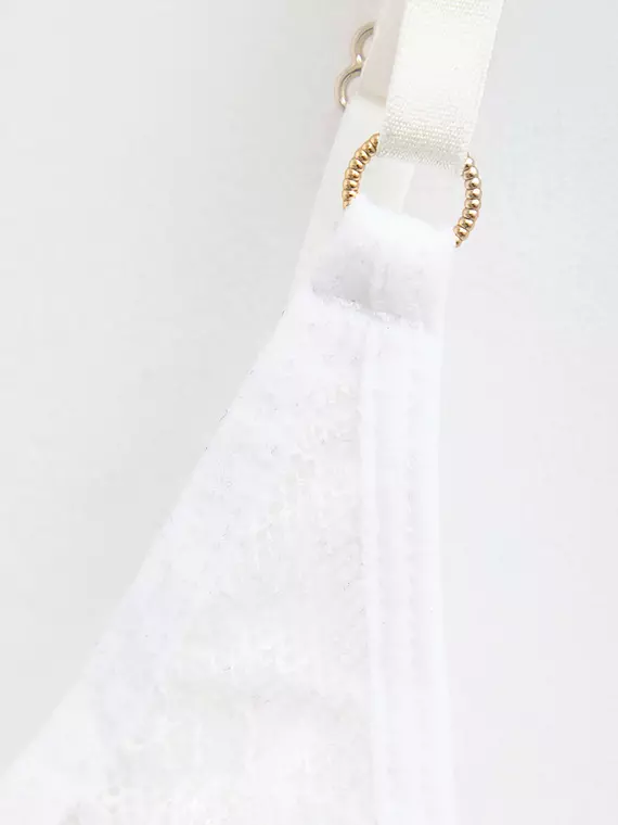 Бюстье с треугольными чашками conte mystery garden lbe 3113 off white, 24С-3154ТСП, 170-88/S, CONTE ELEGANT,  - 5