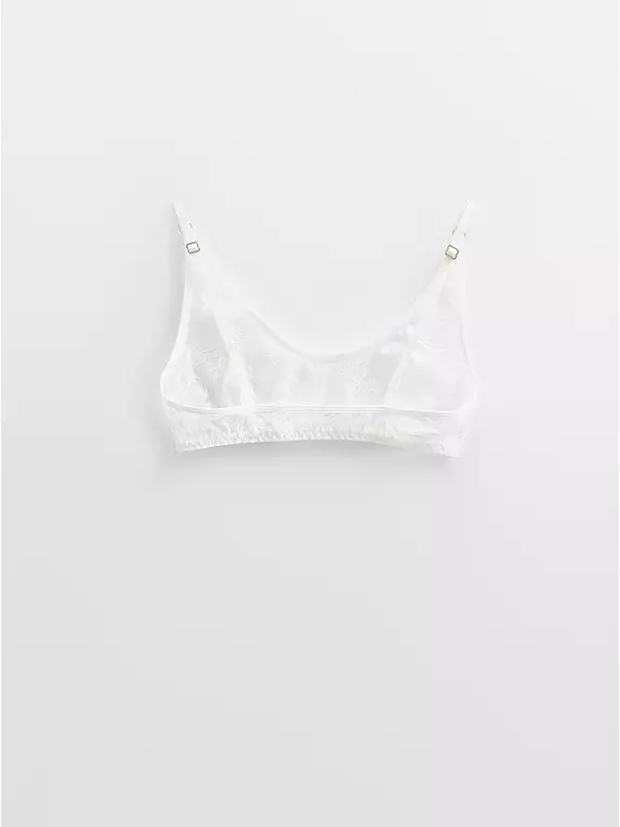 Бюстье с треугольными чашками conte mystery garden lbe 3113 off white, 24С-3154ТСП, 170-88/S, CONTE ELEGANT,  - 3