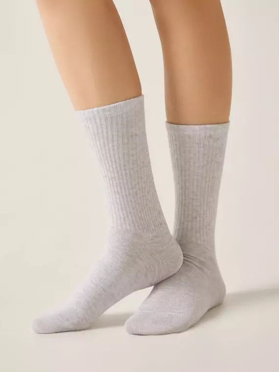 Удлинённые носки conte active 706 светло-серый, 20С-20СП, 38-41 (25-27), CONTE ELEGANT,  - 2