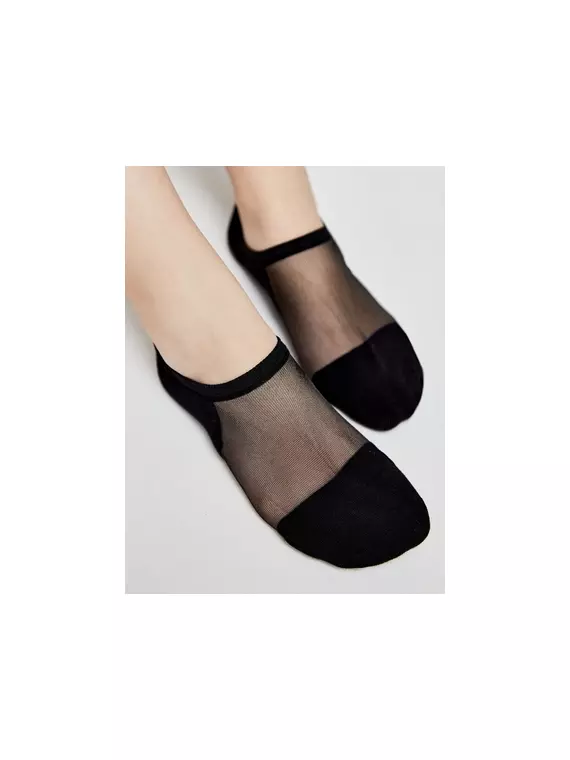 Носки женские ультракороткие conte active 000 черный, 18С-4/1СП, 38-39 (25), CONTE ELEGANT,  - 2