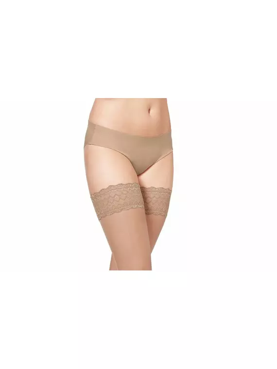 Чулки philippe matignon cristal 30 aut. playa nature, CRISTAL 30 bas-jarretiere (чулки), 2 (8.5-9), PHILIPPE MATIGNON,  - 4