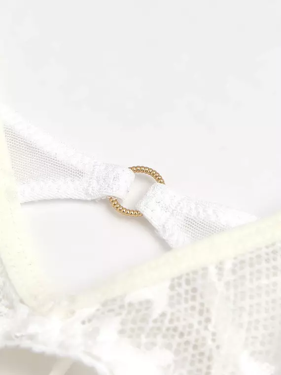 Бюстье с v-образным декольте conte mystery garden lbe 3112 off white, 24С-3153ТСП, 170-84/XS, CONTE ELEGANT,  - 6