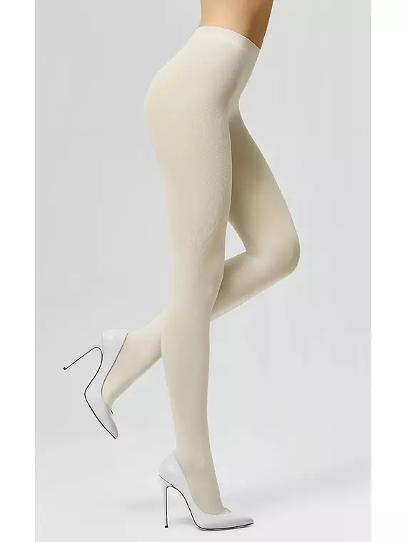 Теплые колготки из микрофибры minimi napoletano 100 avorio, NAPOLETANO 100 (микрофибра лапша), 2, MINIMI,  - 1