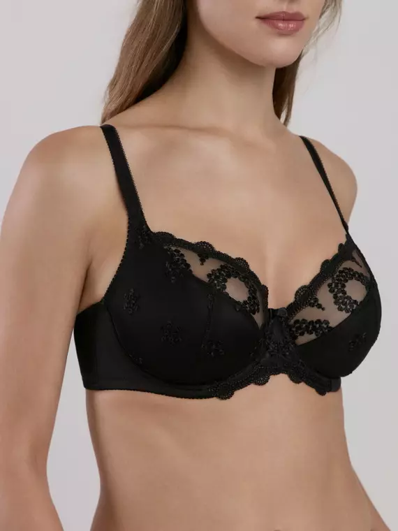 Бюстгальтер «plus size» conte ideal rb6196 черный, 24С-0012КСП, 95J, CONTE ELEGANT,  - 1