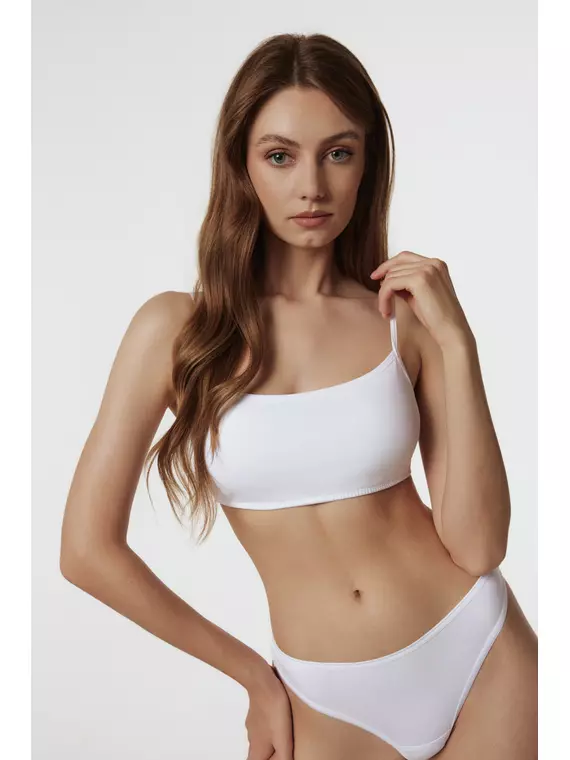 Бюстье женское из хлопка lbe 2017.1 conte basic collection white, 21С-1970ТСП, 170-100/XL, CONTE ELEGANT,  - 2