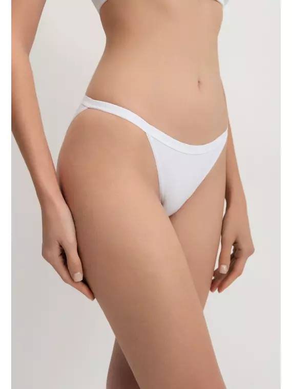 Трусы «танга» conte comfort cotton lta 5570 white, 24С-3258ТСП, 102/L, CONTE ELEGANT,  - 4