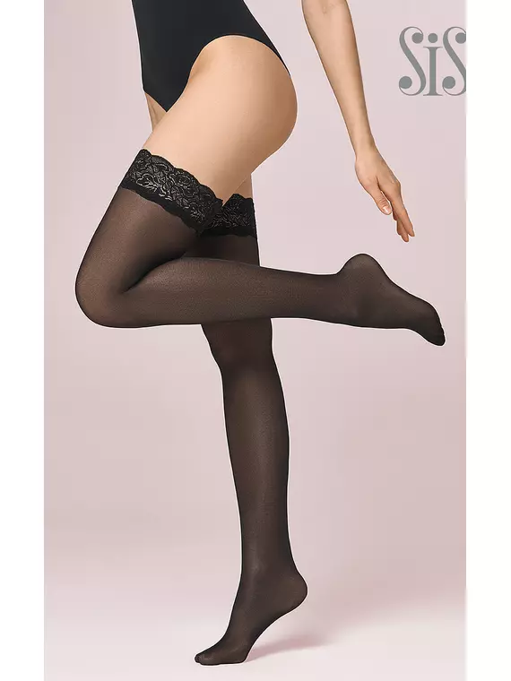 Чулки женские sisi queen 40 nero, QUEEN 40 (чулки), 2, SISI,  - 2