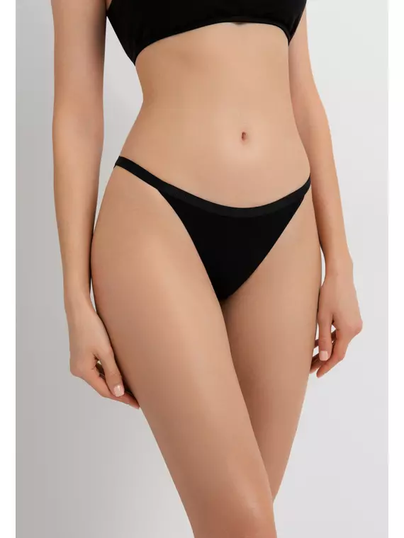 Трусы «танга» lta 5570 black, 24С-3258ТСП, 98/M, CONTE ELEGANT,  - 3